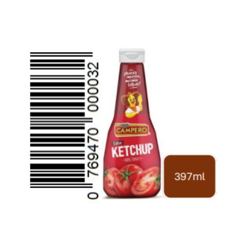 New Pt (1) SALSA DE COMIDA CAMPERO SALSA DE TOMATE TIPO KETCHUP - Image 1